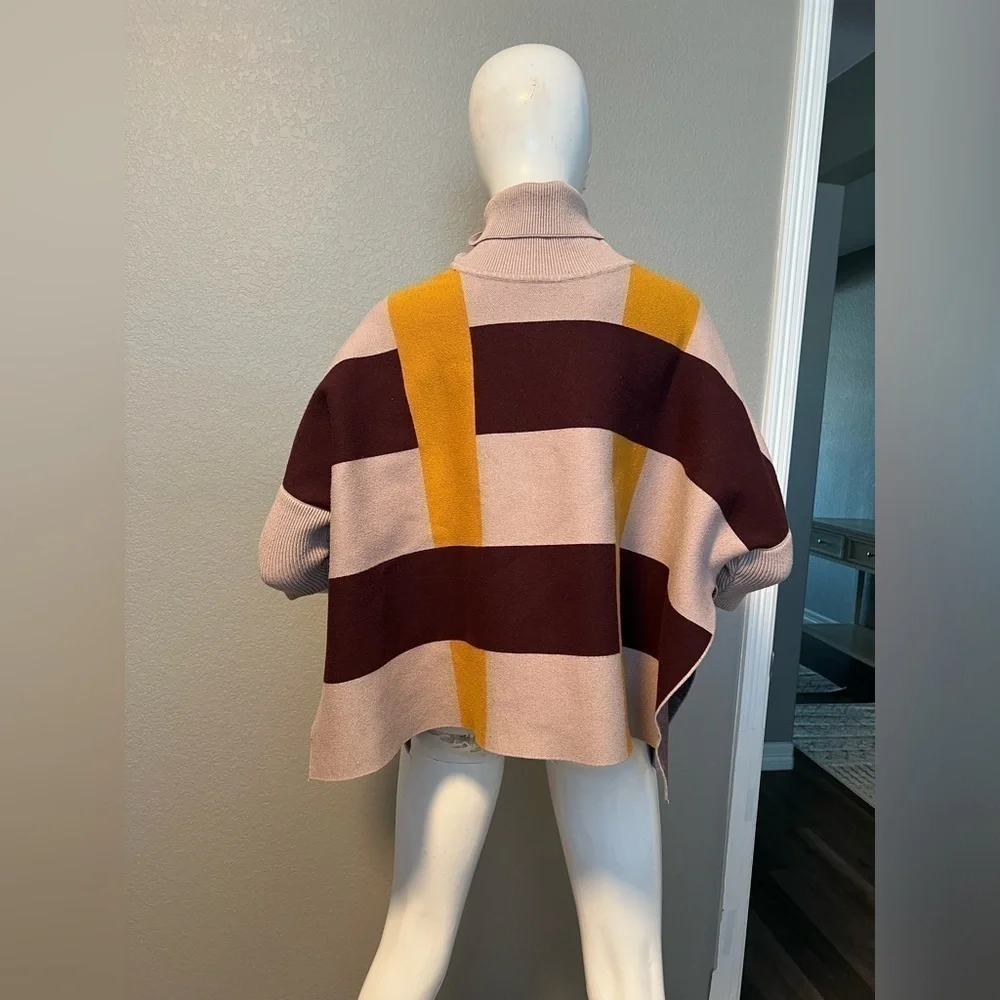 METISU turtleneck Poncho one size